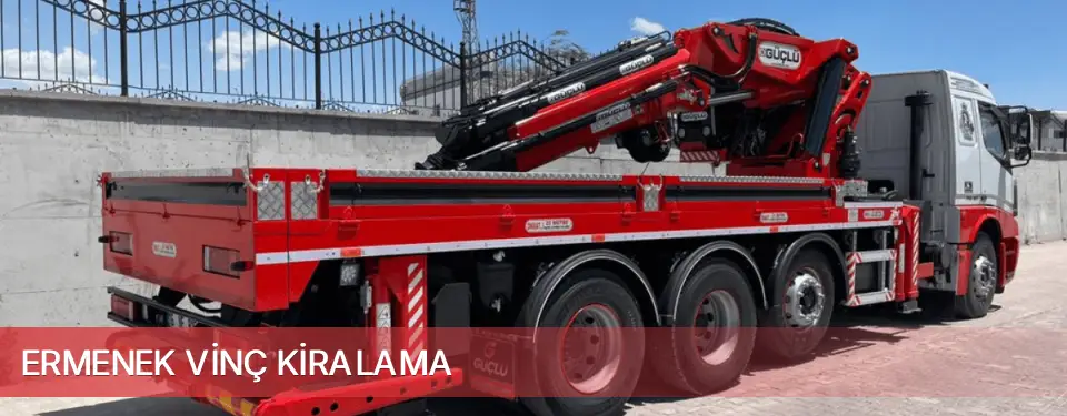Ermenek İlçemi Vinç Kiralama